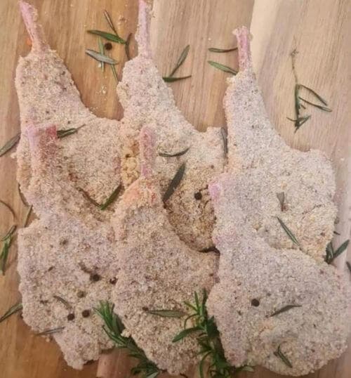 LAMB CRUMBED CUTLETS