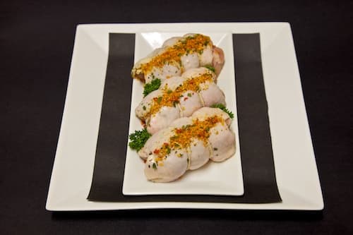 CHICKEN & BACON ROLLS