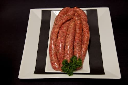 CRACKED PEPPER & WORCESTERSHIRE SAUCES SAUSAGES
