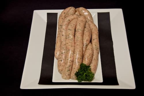 CHICKEN & CHIVE SAUSAGES