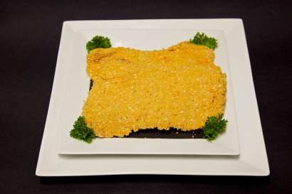TENDER CRUMBED VEAL SCHNITZEL